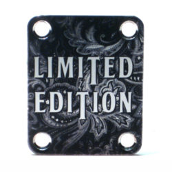 Limited Edition paisley custom Neckplate