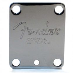 Fender Corona USA neckplate chrome